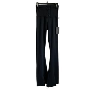 Strut This Black Full Length Flare Yoga Pants/Leggings - Size Small - NEW